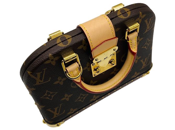 Louis Vuitton Brown Monogram Canvas Alma Trunk 20 Mini Bag - Ansicht 5