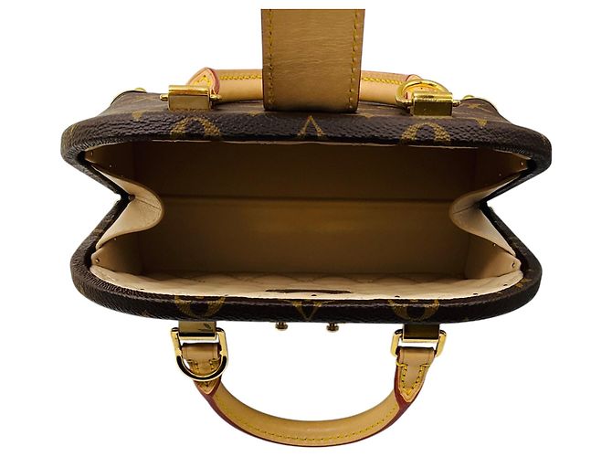 Louis Vuitton Brown Monogram Canvas Alma Trunk 20 Mini Bag - Ansicht 6