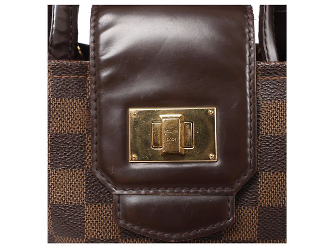 Louis Vuitton Cabas Rosebery Damier Ebene Borsa a mano 2Way Marrone N41177 - vista 2