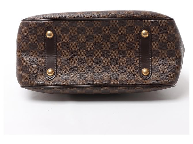 Louis Vuitton Cabas Rosebery Damier Ebene Borsa a mano 2Way Marrone N41177 - vista 9