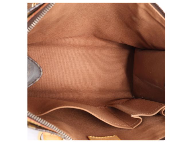 Borsa a tracolla Louis Vuitton Popincourt Haut Monogram in marrone M40007 - vista 11