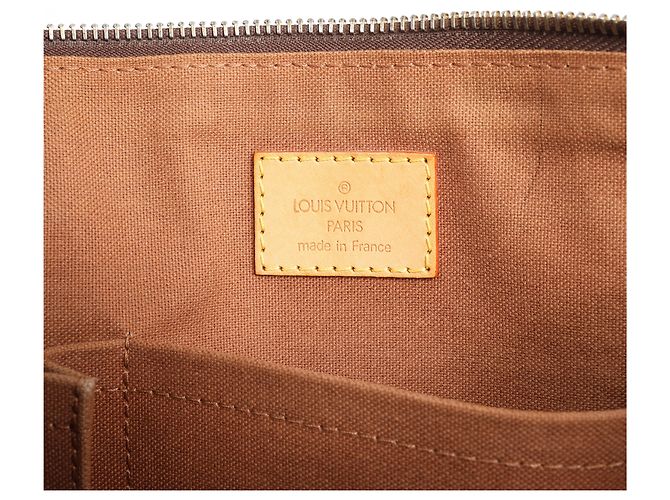 Borsa a tracolla Louis Vuitton Popincourt Haut Monogram in marrone M40007 - vista 12
