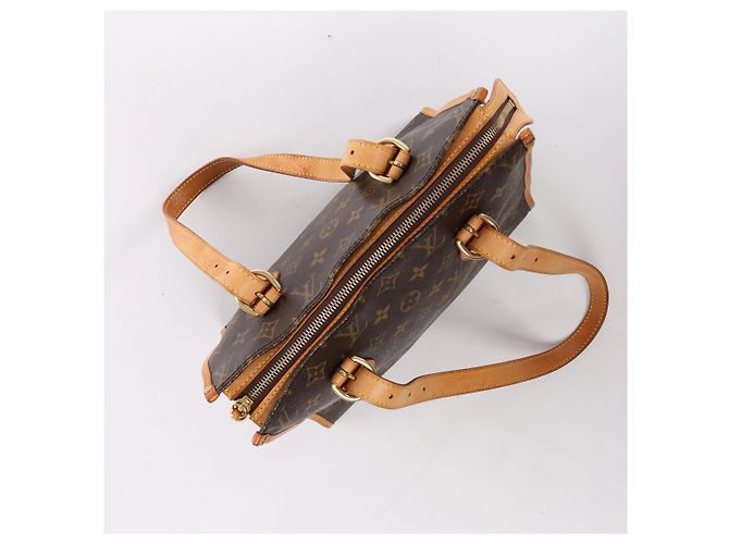 Borsa a tracolla Louis Vuitton Popincourt Haut Monogram in marrone M40007 - vista 14