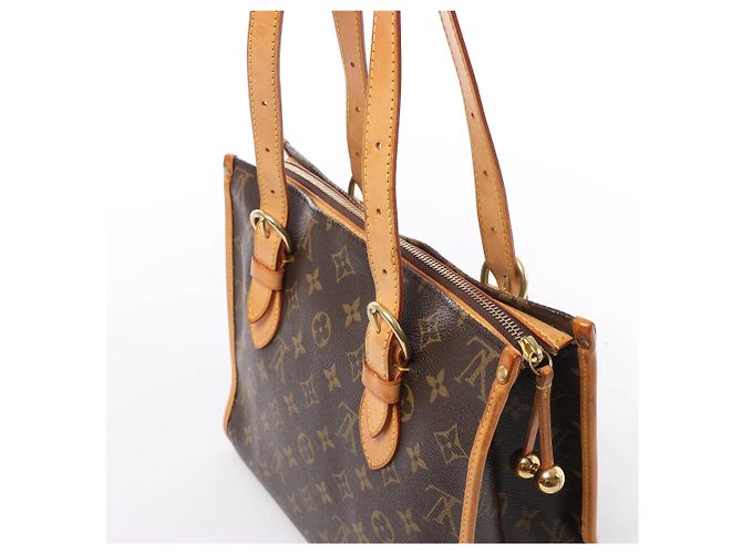 Borsa a tracolla Louis Vuitton Popincourt Haut Monogram in marrone M40007 - vista 3