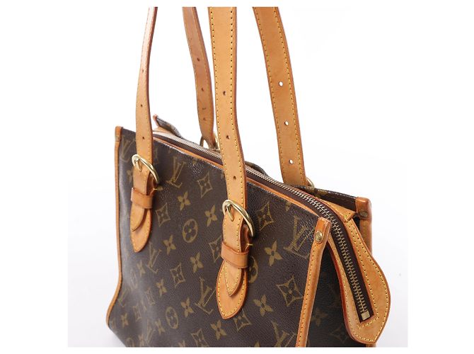Borsa a tracolla Louis Vuitton Popincourt Haut Monogram in marrone M40007 - vista 5