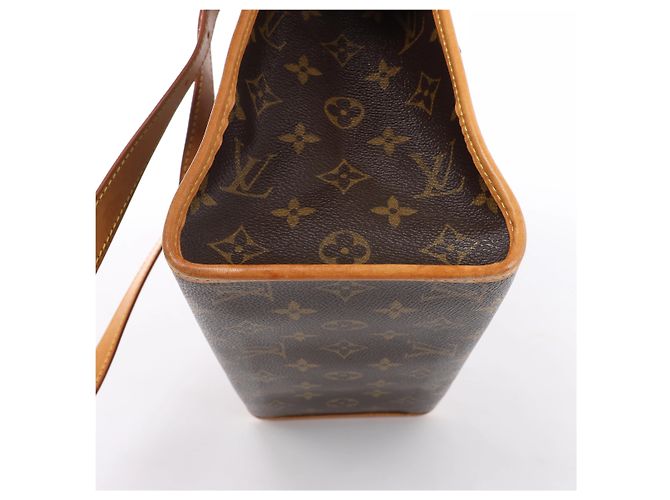 Borsa a tracolla Louis Vuitton Popincourt Haut Monogram in marrone M40007 - vista 9