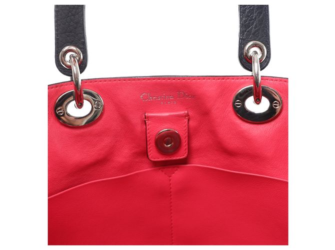 Borsa 2Way Diorissimo in pelle Christian Dior, Blu Navy - vista 12