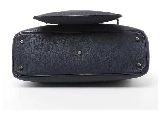 Borsa 2Way Diorissimo in pelle Christian Dior, Blu Navy - vista 6