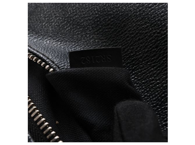 Borsa a tracolla Louis Vuitton Mick PM Damier Graphite in nero N41211 - vista 11