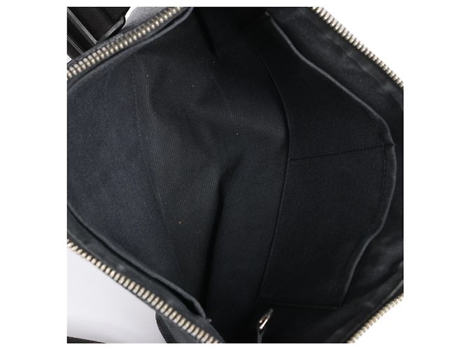 Borsa a tracolla Louis Vuitton Mick PM Damier Graphite in nero N41211 - vista 14