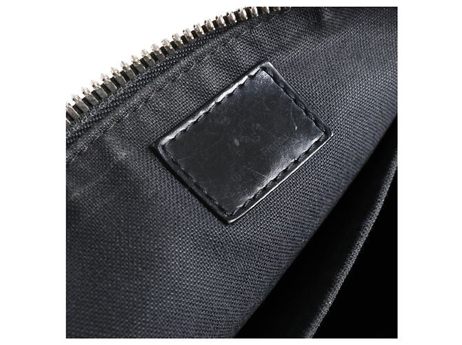 Borsa a tracolla Louis Vuitton Mick PM Damier Graphite in nero N41211 - vista 15