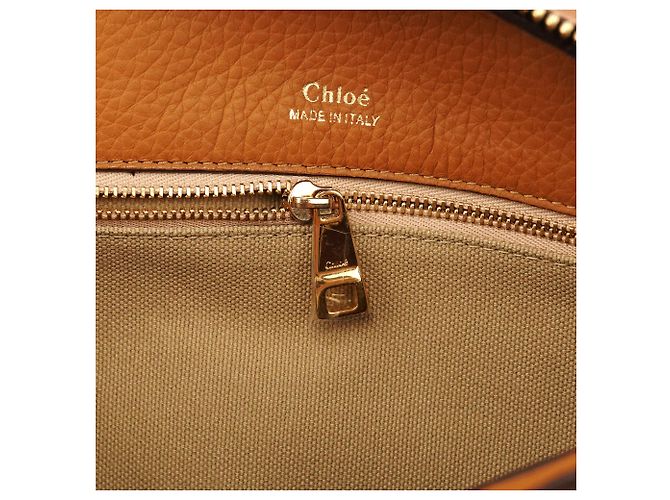Chloé Dolly Tote Bag aus tan Leder - Ansicht 12