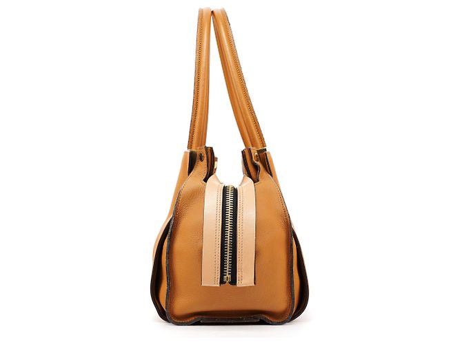 Chloé Dolly Tote Bag aus tan Leder - Ansicht 2