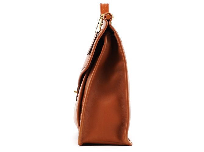 Coach Borsa Metropolitan 2-Way 5266 in pelle a concia glove marrone chiaro - vista 2