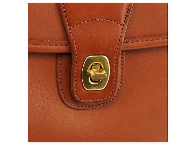 Coach Borsa Metropolitan 2-Way 5266 in pelle a concia glove marrone chiaro - vista 6