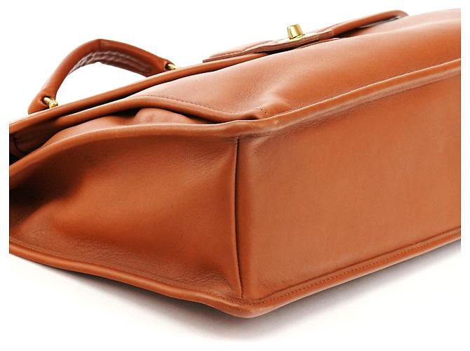 Coach Borsa Metropolitan 2-Way 5266 in pelle a concia glove marrone chiaro - vista 8