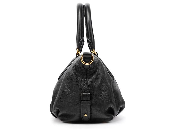 Marc by Marc Jacobs Borsa Bowling 2-Way Classic Q in pelle nera - vista 2