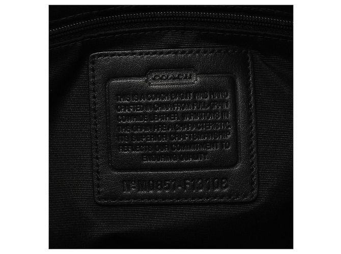Coach Borsa a tracolla Soho Hobo in pelle nera F13108 - vista 11