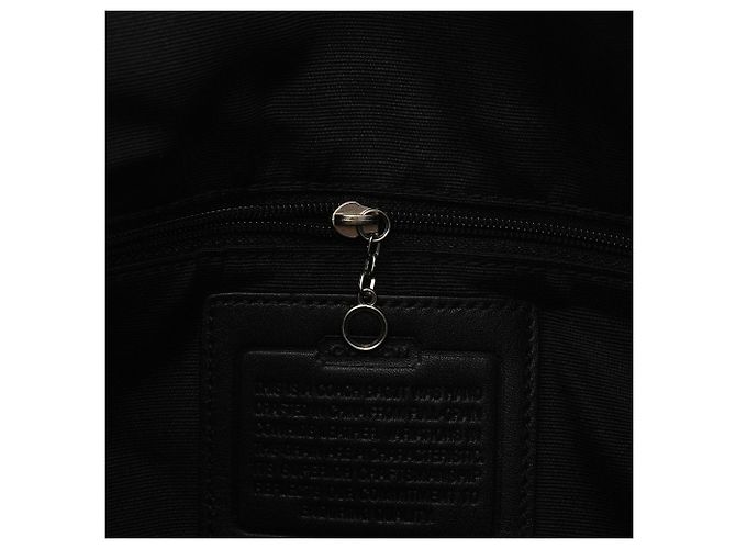 Coach Borsa a tracolla Soho Hobo in pelle nera F13108 - vista 12
