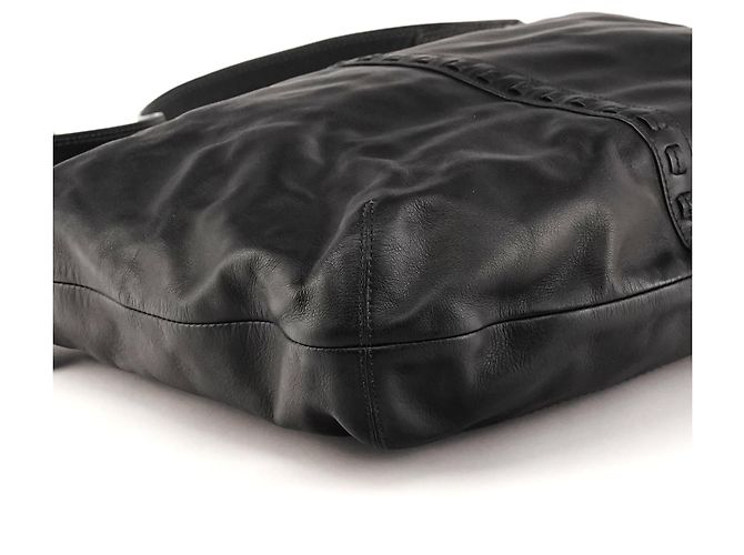 Coach Borsa a tracolla Soho Hobo in pelle nera F13108 - vista 8