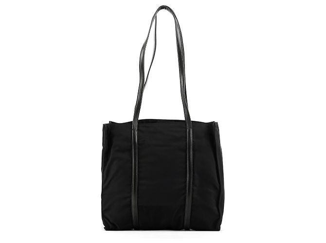 Prada Borsa Tote 1995 Black Tessuto Nappa Nylon - vista 3
