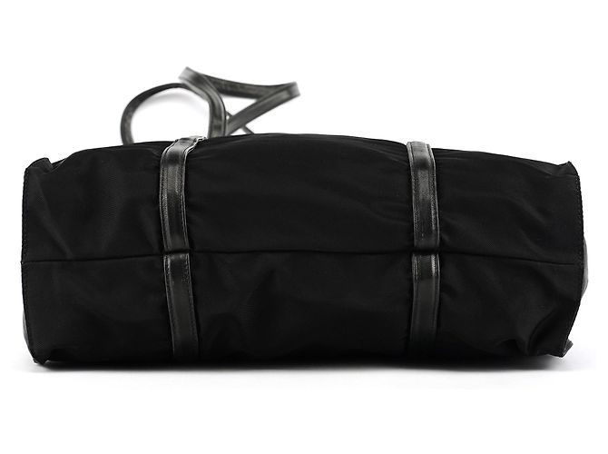 Prada Borsa Tote 1995 Black Tessuto Nappa Nylon - vista 4