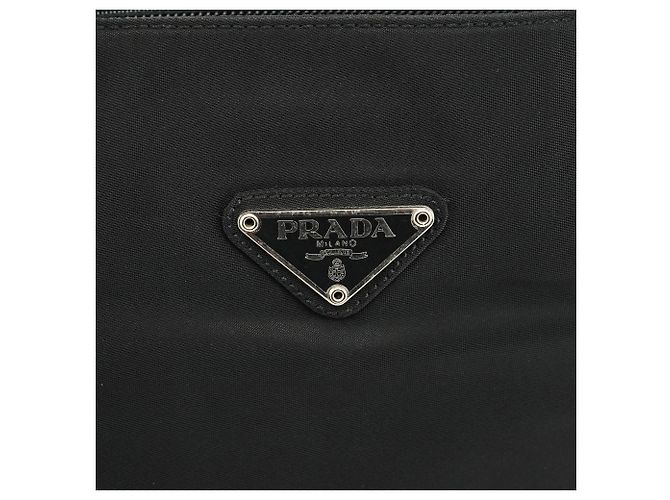 Prada Borsa Tote 1995 Black Tessuto Nappa Nylon - vista 5