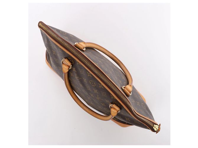mala de ombro Louis Vuitton Lockit Horizontal Monogram em castanho M40104 - vista 6