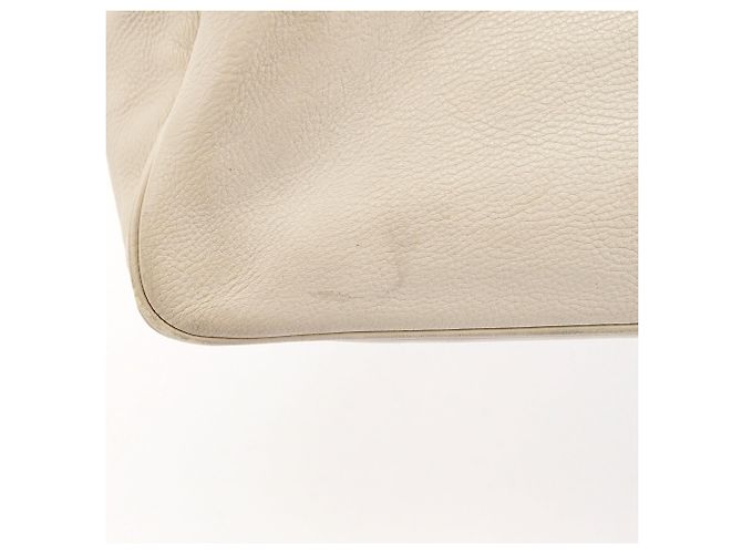 Marc Jacobs Borsa Tote Blake in pelle avorio - vista 10