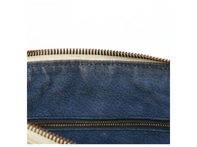 Marc Jacobs Borsa Tote Blake in pelle avorio - vista 14
