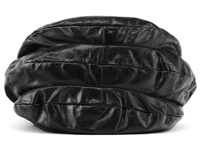 Marc by Marc Jacobs Borsa 2-Way Twisted Q Fran in pelle nera - vista 5
