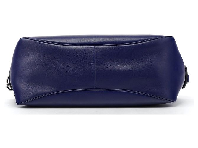 Marc by Marc Jacobs Bolsa Bowling Clássica 2-Way em Couro Azul Cobalto - vista 5