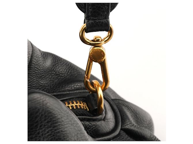 Marc by Marc Jacobs Borsa Bowling 2-Way Classic Q in pelle nera - vista 9