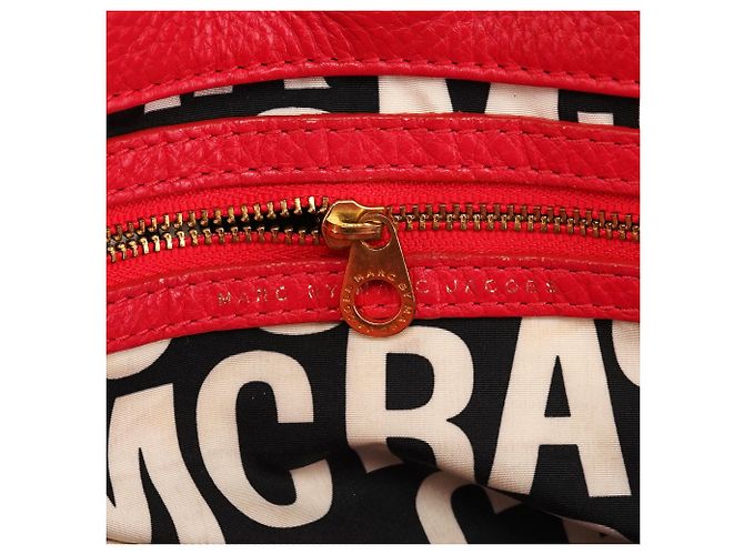 Marc by Marc Jacobs Borsa 2-Way Classic Q Fran in pelle rosa - vista 12