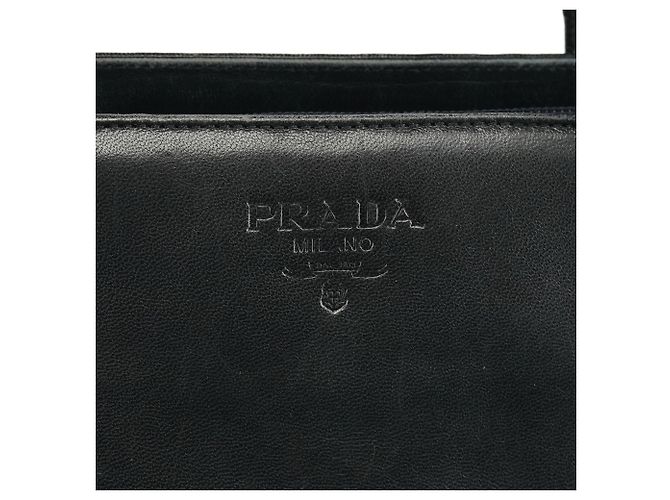 Prada Borsa Tote Sport in Nappa Navy 1995 - vista 5
