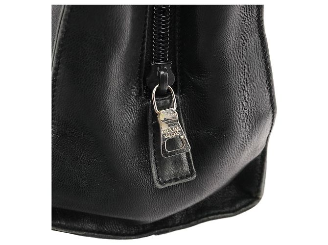 Prada Borsa Tote Sport in Nappa Navy 1995 - vista 6