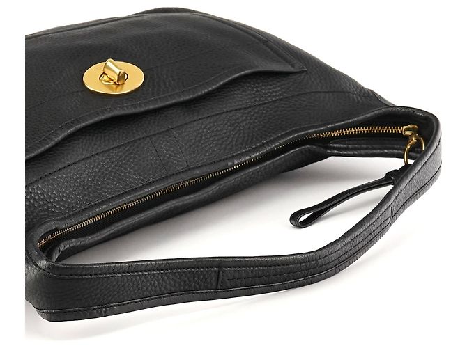 Coach 11613 Black Leather Ergo Turnlock Hobo Schultertasche - Ansicht 10