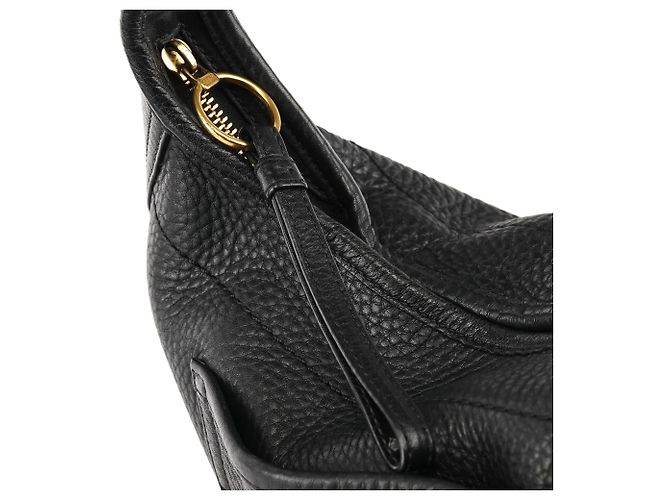 Coach 11613 Black Leather Ergo Turnlock Hobo Schultertasche - Ansicht 7