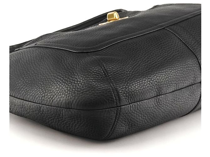 Coach 11613 Black Leather Ergo Turnlock Hobo Schultertasche - Ansicht 8