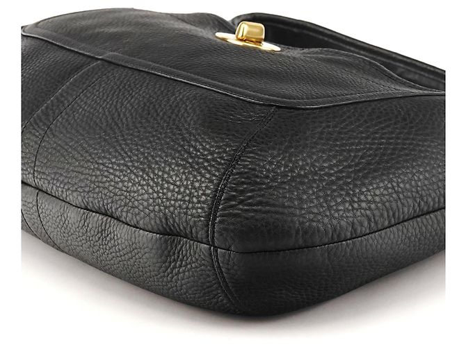 Coach 11613 Black Leather Ergo Turnlock Hobo Schultertasche - Ansicht 9