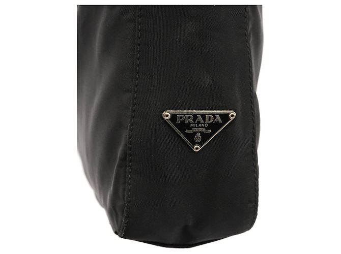 Prada Borsa a Tracolla 1998 Black Tessuto Asim Nylon - vista 5