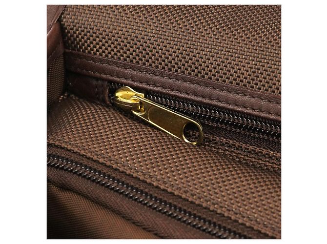 Coach Borsa Metropolitan 2-Way in pelle Dark Brown 0542 - vista 13
