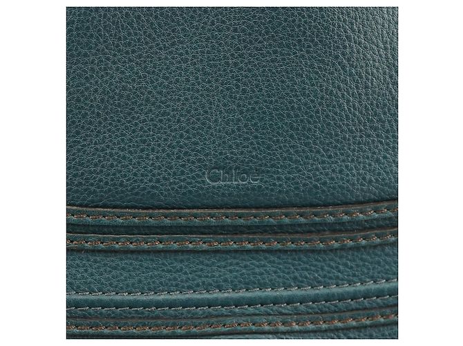 Chloé Marcie 2-Way Tasche aus Leder in Navy - Ansicht 6