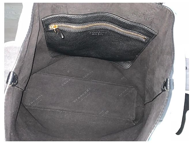 Borsa Tote Burberry Remington in pelle nera - Ansicht 5