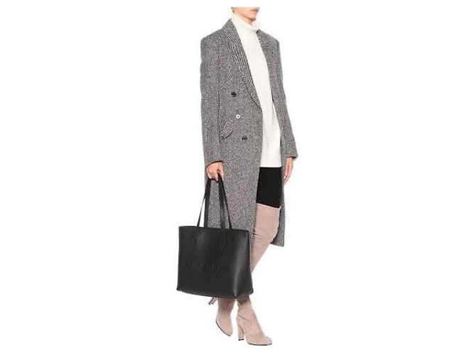 Borsa Tote Burberry Remington in pelle nera - Ansicht 2