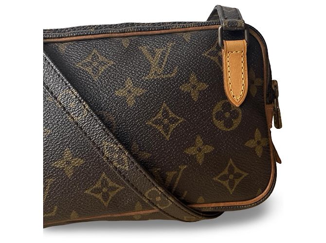 Autre Marque Borsa a mano Louis Vuitton Marly in pelle - vista 4