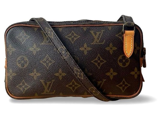 Autre Marque Borsa a mano Louis Vuitton Marly in pelle - vista 2
