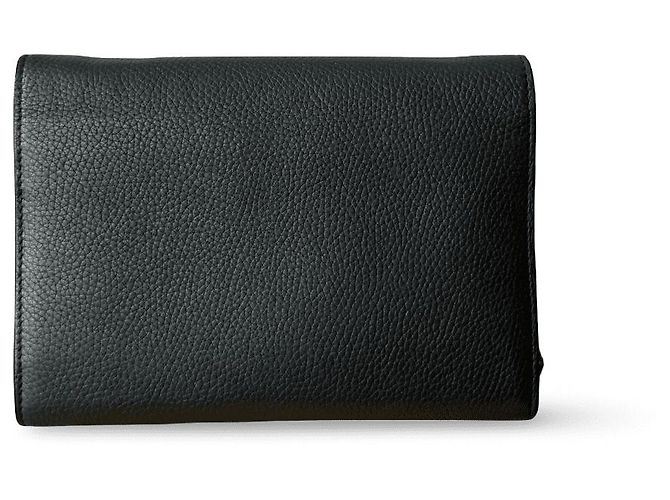 Clutch Gucci Marmont in pelle grigia - vista 7