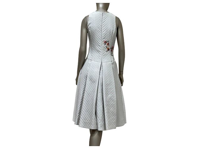 Christian Dior gestepptes Midi-Kleid Sz.38 gebraucht - Ansicht 2