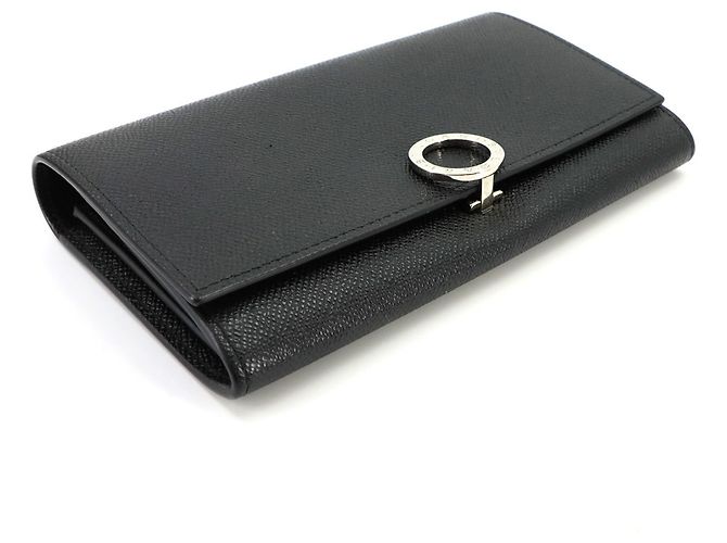 Bulgari Cartera larga bi-fold de piel Bvlgari - vista 4